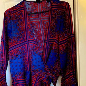 Scotch & Sode Silk Blouse